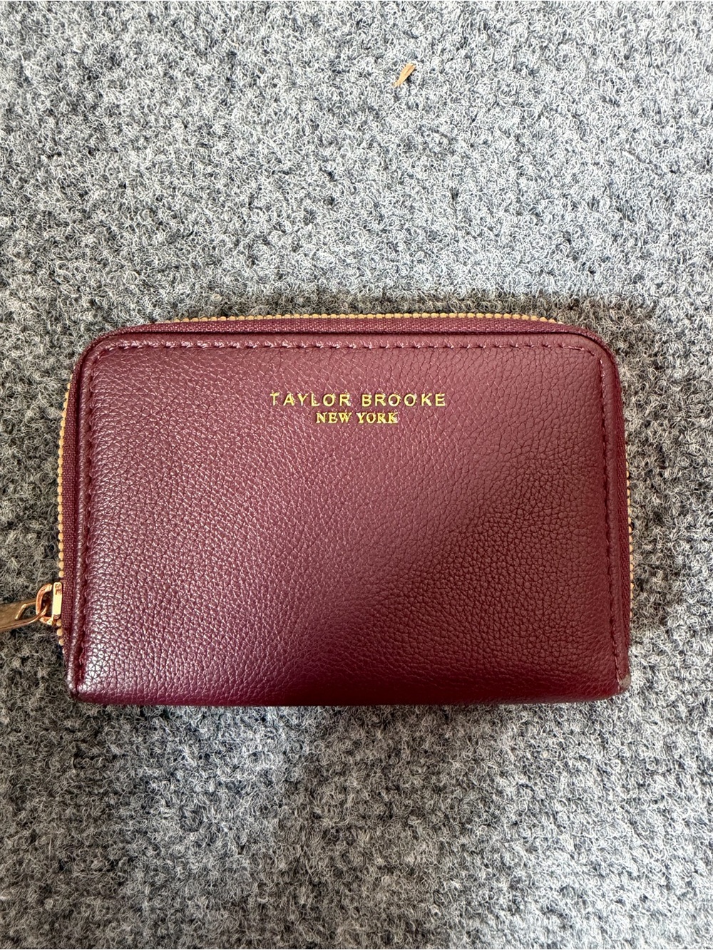 Taylor Brooke Leather Zip Wallet